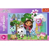 Trefl Gabby's Poppenhuis Legpuzzel - 100 stukjes - Vanaf 3 jaar