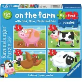 Ravensburger - On The Farm My First Puzzle 2/3/4/5p