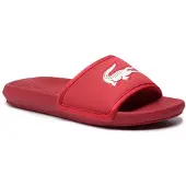 Lacoste Croco SLide 119 3 CMA Heren Rood Sliders