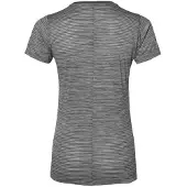 Asics Motion Cool FuzeX Dames Grijs T-shirt