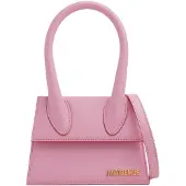 Jacquemus Le Chiquito Moyen lichtroze tas