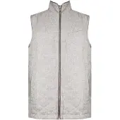 Hackett London Omkeerbaar Heren Beige Linnen Gilet