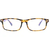 Montana Leesbril BLF83A Matte Schildpad Bruin Blauw Lichtblok +3,50