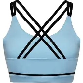 Boxraw Valerie Dames Baby Blauw Sportbeha