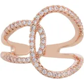 U.s. polo assn. US Polo Assn Jewellery Stella roségouden ring