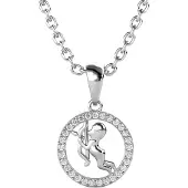 MYC Paris Boogschutter Zodiac Hangers - Zilver en Kristal