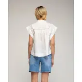 Tantra Oversized mouwloze top met plooien