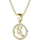 MYC Paris Boogschutter Zodiac Hangers - Goud en Kristal