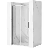 REA Rapid Slide 160 - Douchedeur - Chroom - 0,6X160X195Cm