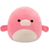 Squishmallows - Morlai - Coral Manatee W/White Belly 40cm pluche