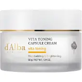D'alba White Vita Toning Capsule Cream Gezichtscrème 55 g