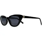 GUESS GF6197 01A glanzend zwart grijze zonnebril