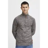 Blend Trui 'Danovan' bruin / grijs gemêleerd / zilver