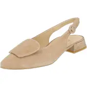 Paul green Ballerina met riempjes beige