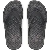 Crocs - Inmotion Flip - Sandalen M7, zwart/grijs