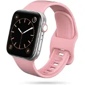 TechProtection Soft Apple Watch 44 / 42 Mm Bandje Roze