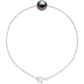 ATELIERS SAINT GERMAIN Armband Echte Gecultiveerde Tahiti Parel Rond 8-9 mm