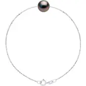 ATELIERS SAINT GERMAIN Bracelet Echte Gekweekte Tahiti Parels Rond 9-10 mm