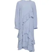 Noella Sierra Frill-jurk in lichtblauw