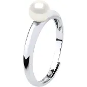 ATELIERS SAINT GERMAIN Eenvoudige Ring - Echte Gecultiveerde Zoetwaterparels Rond 5-6 mm