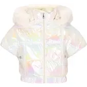 Mymo Bodywarmer geel / groen / pink / offwhite