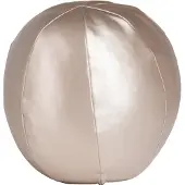 Woood Rodeo Bal Kussen Klein - Metallic - Naturel - 30x30x30