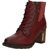 Mustang Veterlaarsjes rood