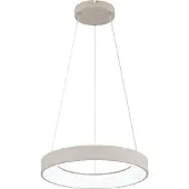 Globo Moderne Hanglamp Gallegos Zand Bruin Ø 50cm