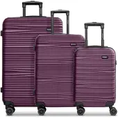 Redolz Essentials 16 3-SET 4 wielen Kofferset 3-delig rood