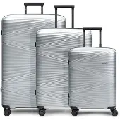 Pactastic Kofferset zwart / zilver