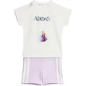 Adidas Trainingspak 'Disney Die Eiskönigin' blauw / lichtblauw / lavendel / wit