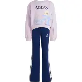 Adidas Trainingspak 'x Disney Die Eiskönigin' hemelsblauw / donkerblauw / lavendel / wit