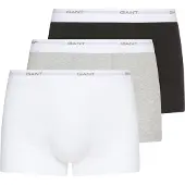 Gant Boxershorts lichtgrijs / grijs gemêleerd / zwart / wit