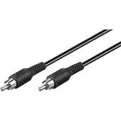Goobay 50038 audio kabel 2 meter RCA Zwart