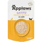 Applaws Kipfilet In Bouillon Kittenvoer 12x50g