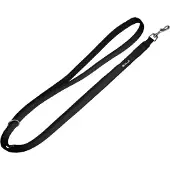 Petlando Mesh 3 m lood, zwart maat S: 300cm lang, 15mm breed voor honden