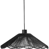 Beliani MIGORI - Hanglamp - Zwart - Papier