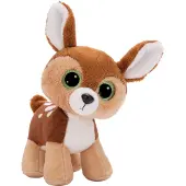 Nici knuffel hert Glubschis Feena pluche 15cm speelgoed.