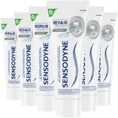 Sensodyne 6x Tandpasta Repair & Protect Whitening 75 Ml