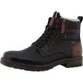 Mustang Veterboots donkerbruin / zwart