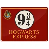 Half Moon Bay Harry Potter - Platform 9 3/4 Small Tin Sign