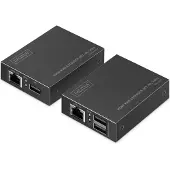 Digitus DS-55357 HDMI-extender HDMI, HDMI-ingang, USB, USB-A, USB-A 1.1, RJ45 Via netwerkkabel RJ45 40 m