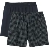 Calida Boxershorts nachtblauw / wit
