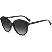 Kate spade BRIA/G/S zonnebril met grijze lens en zwarte afwerking