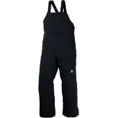 Burton - Skibroeken - M Reserve 2L Stretch Bib True Black voor Heren van Gerecycled Polyester - Maat M - Zwart
