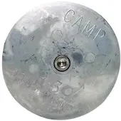 Camp Zinc Rudder Anode Grijs 130 mm