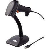 Renkforce 2D-barcodelezer, bedraad, 1D/2D-laser, zwart, handscanner, USB