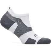 2XU Vectr Light Cushion Heren Wit/Grijs No Show Sokken