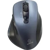 Renkforce ergonomische muis, Bluetooth, draadloos, optisch, grijs, 7 knoppen, 1600 dpi, ergonomisch ontwerp