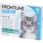 Frontline Spot-On Kat 100 mg/ml 6 St Ampoules